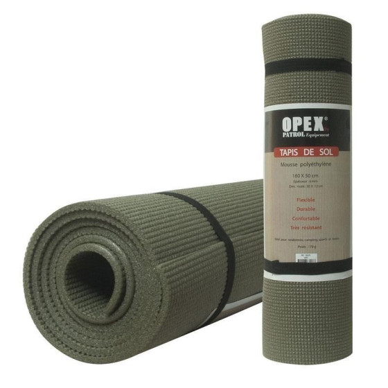 TAPIS DE SOL MILITAIRE MOUSSE XPE OPEX VERT OD