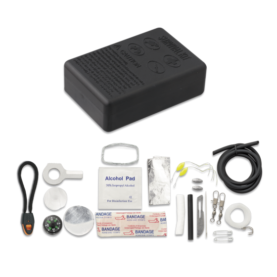 KIT DE SURVIE COMPACT NOIR