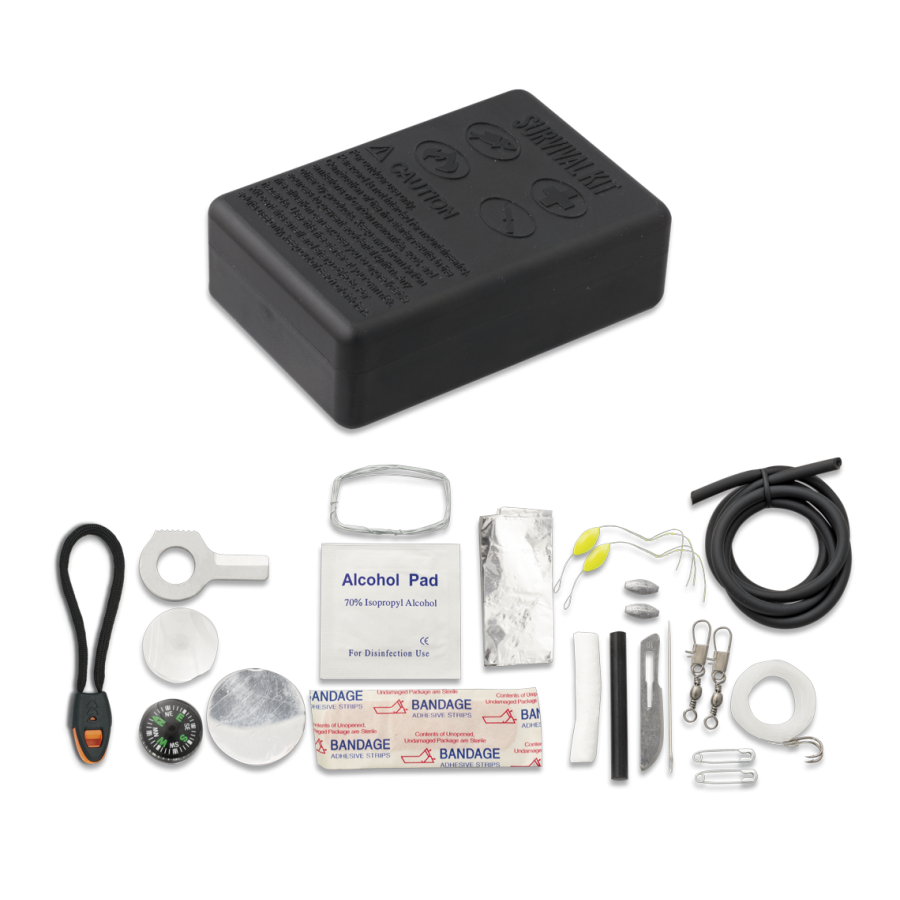 KIT DE SURVIE COMPACT NOIR