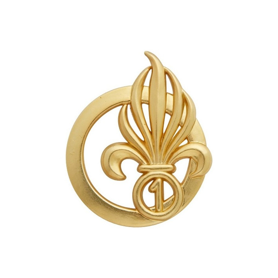 INSIGNE DE BERET MILITAIRE LÉGION ÉTRANGERE 1ER R.E.I. INSIGNE DE BERET MILITAIRE LÉGION ÉTRANGERE 1ER R.E.I.