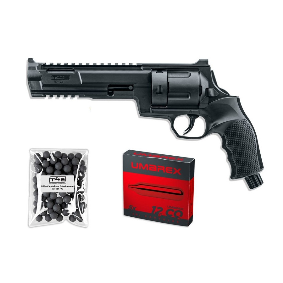 PACK COMPLET PRÊT À TIRER WALTHER T4E HDR CAL. 68 16 JOULES PACK COMPLET PRÊT À TIRER WALTHER T4E HDR CAL. 68 16 JOULES