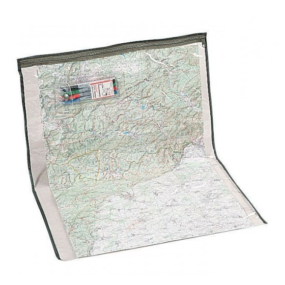 PORTE-CARTE MILITAIRE OPEX TRANSPARENT