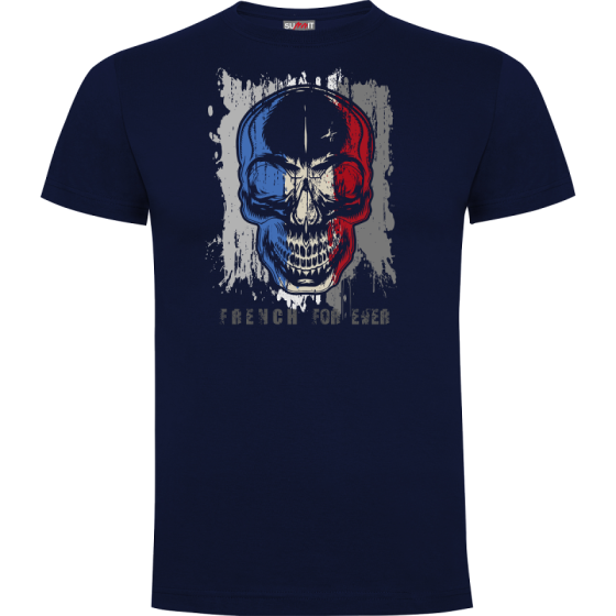 T-SHIRT FRENCH FOR EVER NOIR