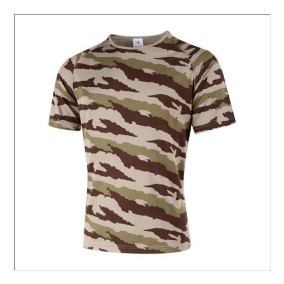 T-SHIRT MILITAIRE ARES  RESPIRANT EASY CLIM CAM DESERT