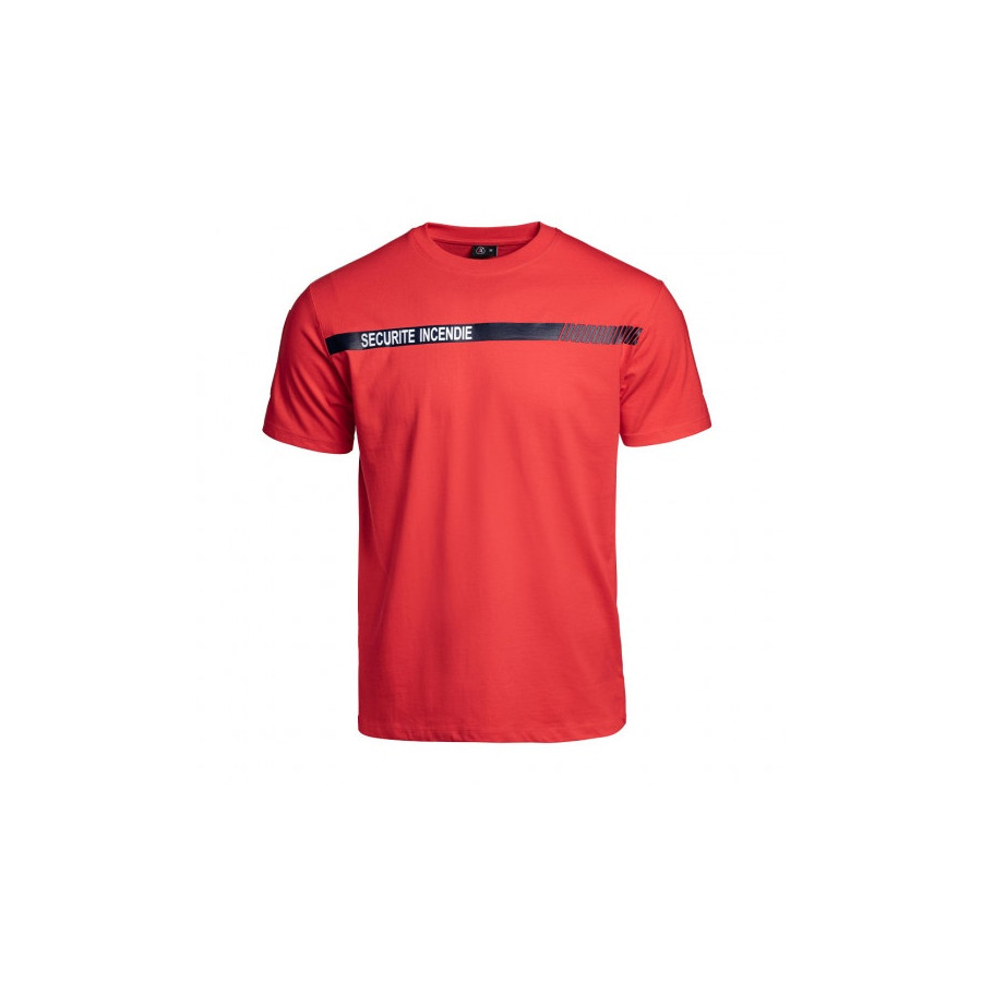 T-SHIRT A10 SECU-ONE SECURITE INCENDIE ROUGE T-SHIRT A10 SECU-ONE SECURITE INCENDIE ROUGE