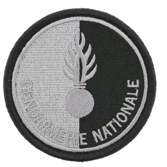 ÉCUSSON GENDARMERIE NATIONALE ROND BASSE VIIBILTE