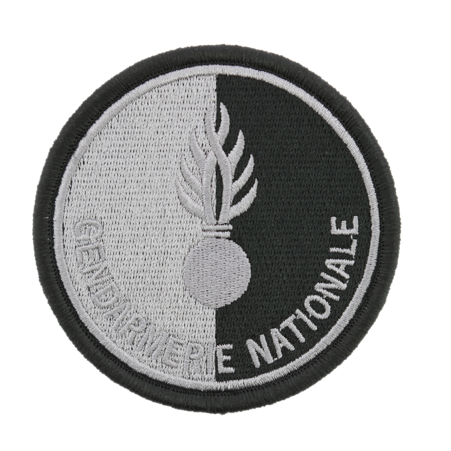 ÉCUSSON GENDARMERIE NATIONALE ROND BASSE VIIBILTE