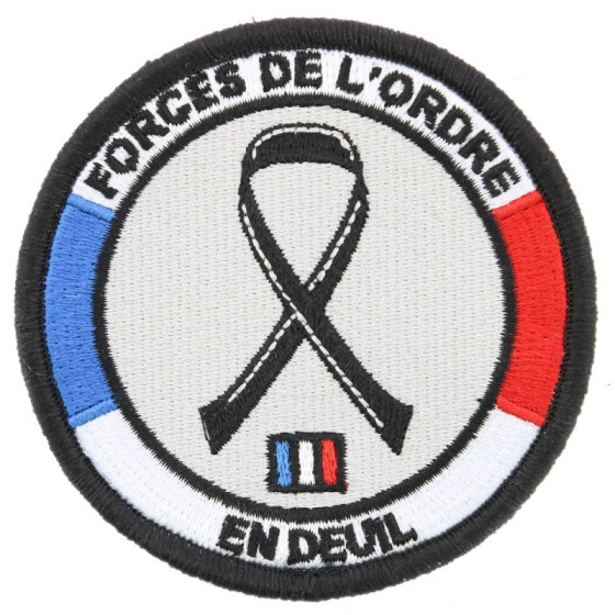 ECUSSON FORCES DE L'ORDRE EN DEUIL