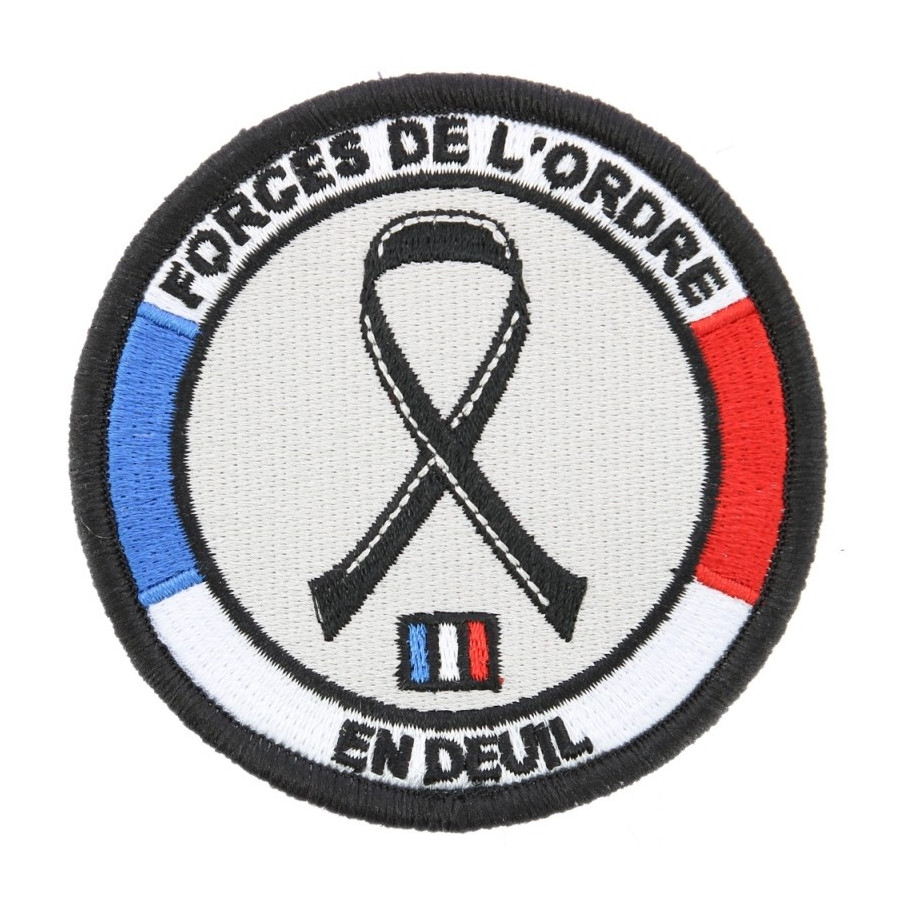 ECUSSON FORCES DE L'ORDRE EN DEUIL