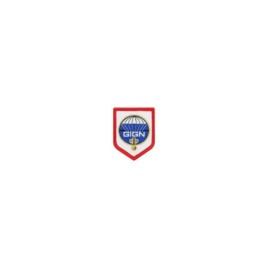 ECUSSON GIGN FOND BLANC- BORD ROUGE ECUSSON GIGN FOND BLANC- BORD ROUGE