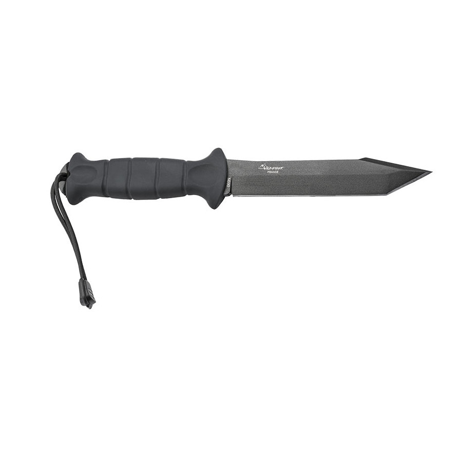 COUTEAU DE COMBAT WILDSTEER SHERKAN NOIR