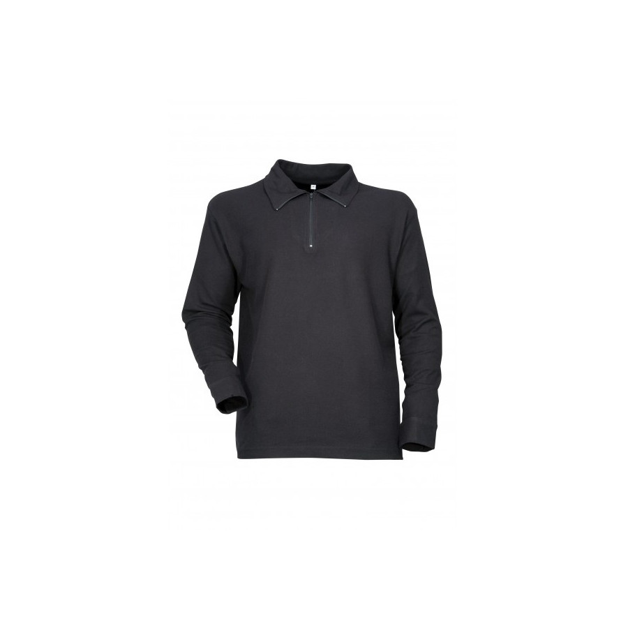 CHEMISE MILITAIRE F1 COTON NOIRE