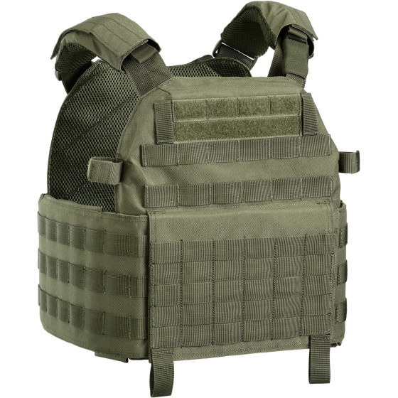 PORTE PLAQUE OUTAC VEST CARRIER VERT OLIVE