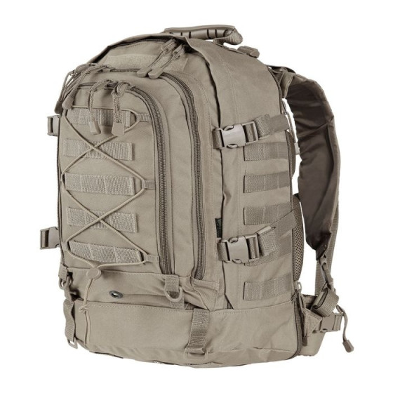 SAC A DOS MILITAIRE MODULABLE ARES 45-60L COYOTE