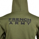 SWEAT-SHIRT MILITAIRE ARES  FRENCH ARMY VERT KAKI