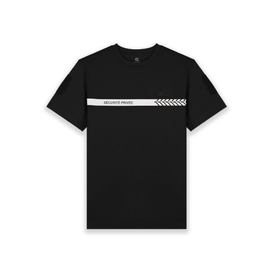 TSHIRT SECURITE PRIVEE GK NOIR