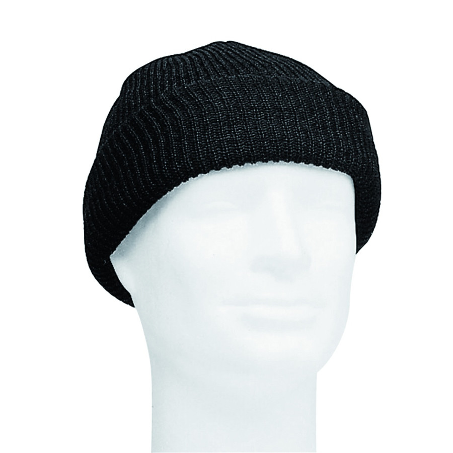 BONNET EN LAINE NOIR