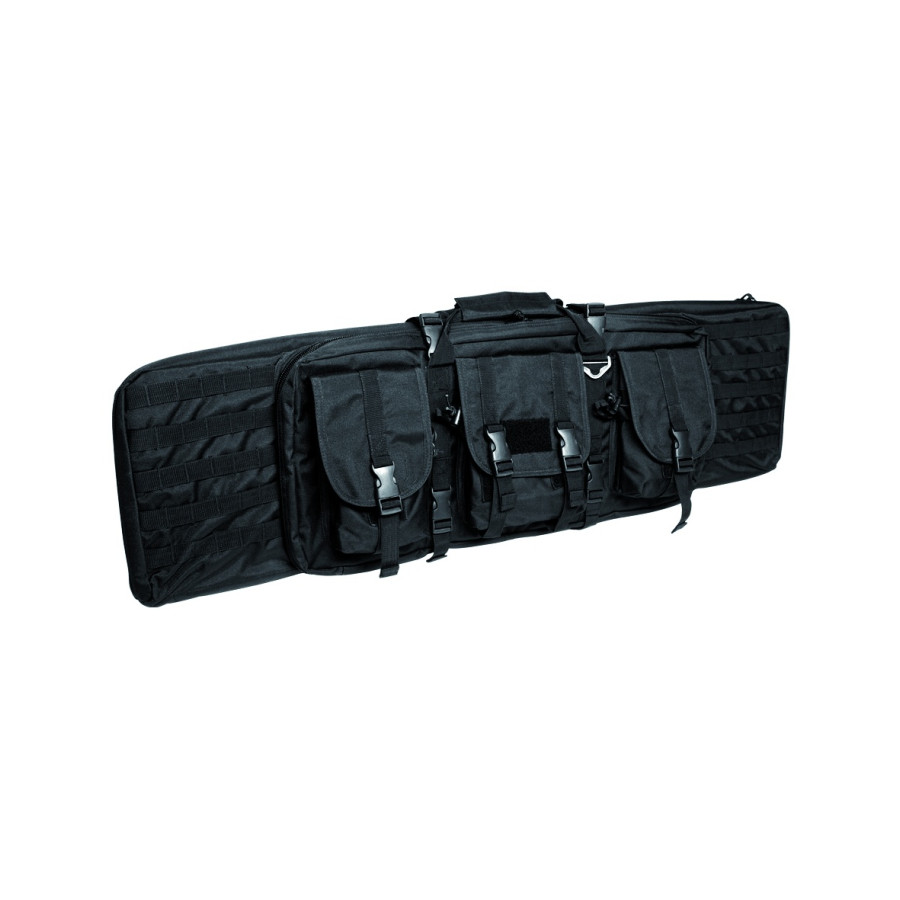 HOUSSE DE TRANSPORT A BRETELLES POUR FUSIL 105 CENTIMETRES NOIR HOUSSE DE TRANSPORT A BRETELLES POUR FUSIL 105 CENTIMETRES NOIR