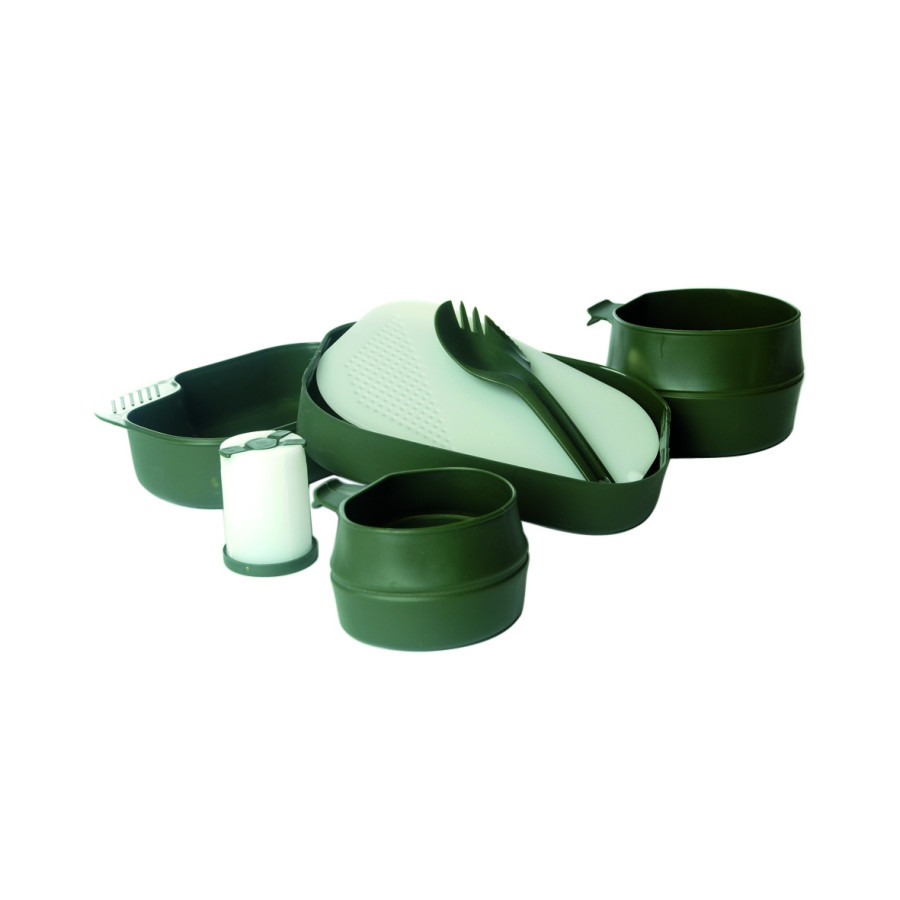 GAMELLE 2 ELEMENTS WILDO CAMP-A-BOX OLIVE GAMELLE 2 ELEMENTS WILDO CAMP-A-BOX OLIVE