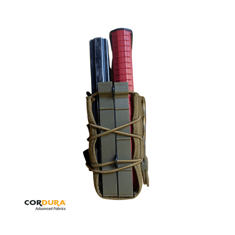 Porte-Chargeurs Double HONOR FAST-LEGIO-NOW-X2-CB – Tactique MOLLE Militaire Coyote Brown