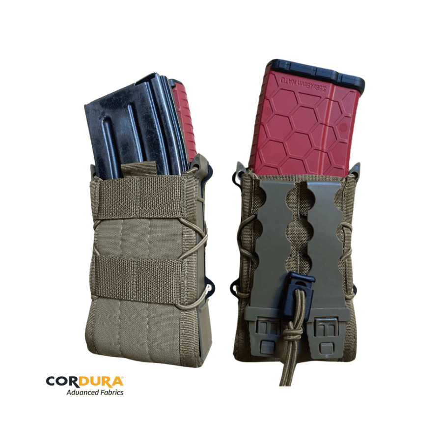 Porte-Chargeurs Double HONOR FAST-LEGIO-NOW-X2-CB – Tactique MOLLE Militaire Coyote Brown