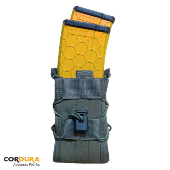 Porte-Chargeurs Double HONOR FAST-LEGIO-NOW-X2-RG – Tactique MOLLE Militaire Ranger Green