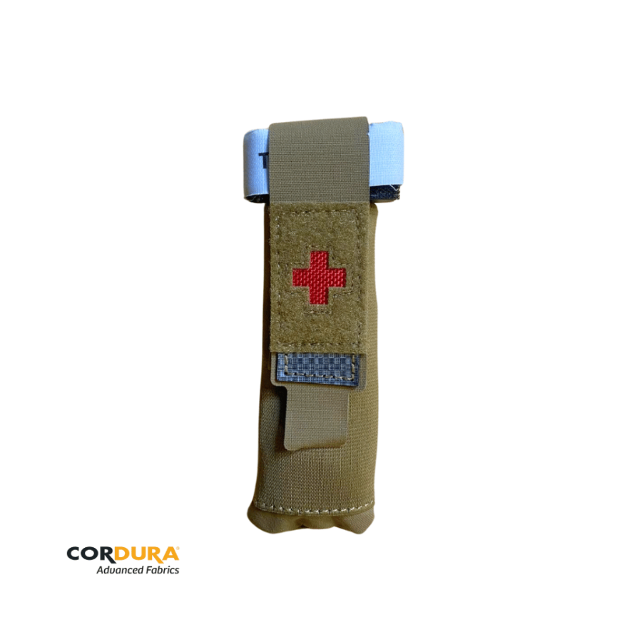 Porte Garrot Militaire MOLLE "CuratioNow" - Coyote | HONOR Porte Garrot Militaire MOLLE "CuratioNow" - Coyote | HONOR