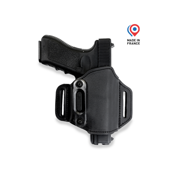 Étui Spectre Classic Rétention – Cuir GK haut de gamme pour Glock 17/19/22/23/26/45
