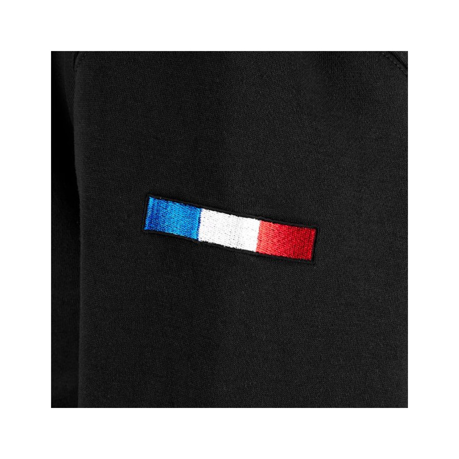 SWEAT-SHIRT MILITAIRE SANS CAPUCHE ARES FRENCH ARMY NOIR