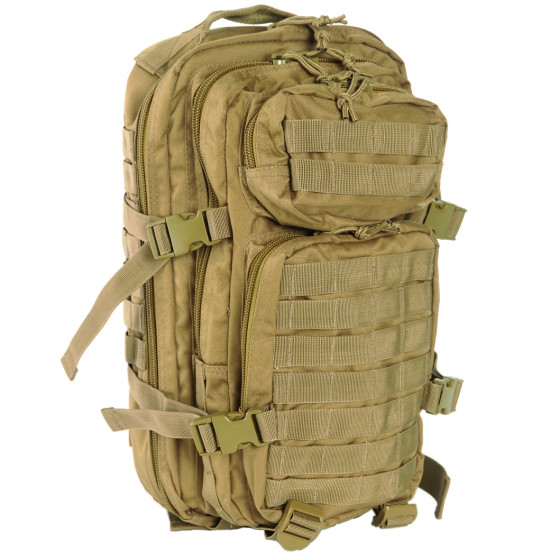 SAC A DOS MILITAIRE ASSAUT MIL-TEC 20 LITRES COYOTE