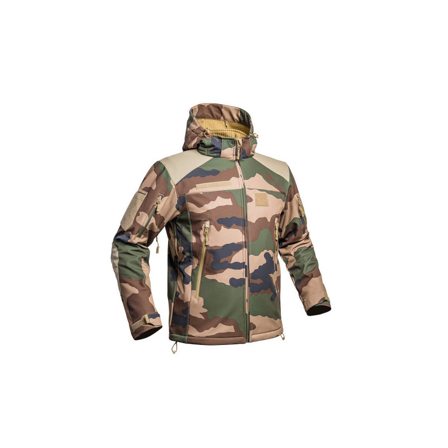 Veste Softshell V2 Fighter Camouflage CE – A10 Equipment