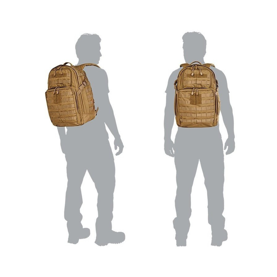 SAC A DOS RUSH 24 2.0  37 LITRES 5.11 WOODLAND SAC A DOS RUSH 24 2.0  37 LITRES 5.11 WOODLAND