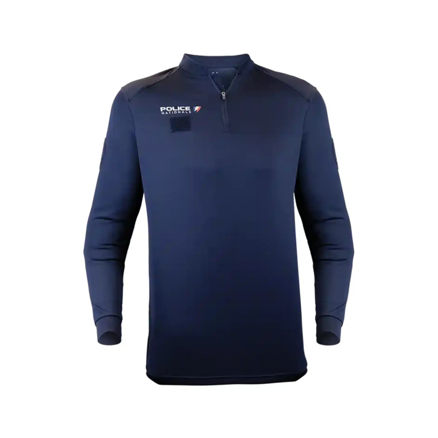 Polo Police Nationale Manches Longues Bleu Marine – Uniforme Officiel Polo Police Nationale Manches Longues Bleu Marine – Uniforme Officiel