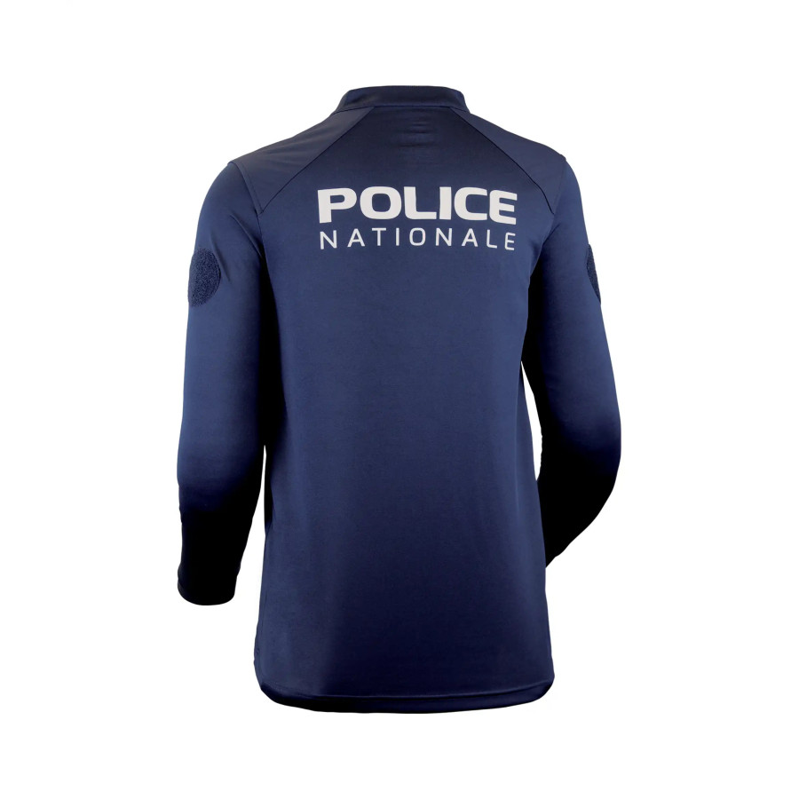 Polo Police Nationale Manches Longues Bleu Marine – Uniforme Officiel Polo Police Nationale Manches Longues Bleu Marine – Uniforme Officiel