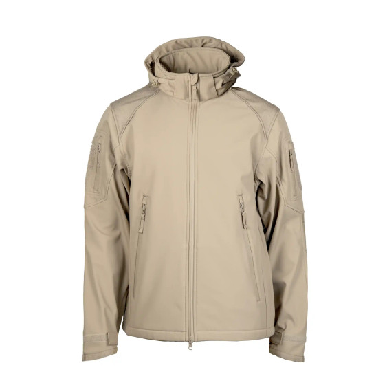 Veste Softshell Ripstop GK DUTYCALL Coyote - Imperméable et Résistante