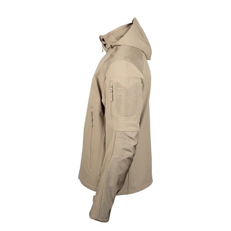 Veste Softshell Ripstop GK DUTYCALL Coyote - Imperméable et Résistante Veste Softshell Ripstop GK DUTYCALL Coyote - Imperméable et Résistante