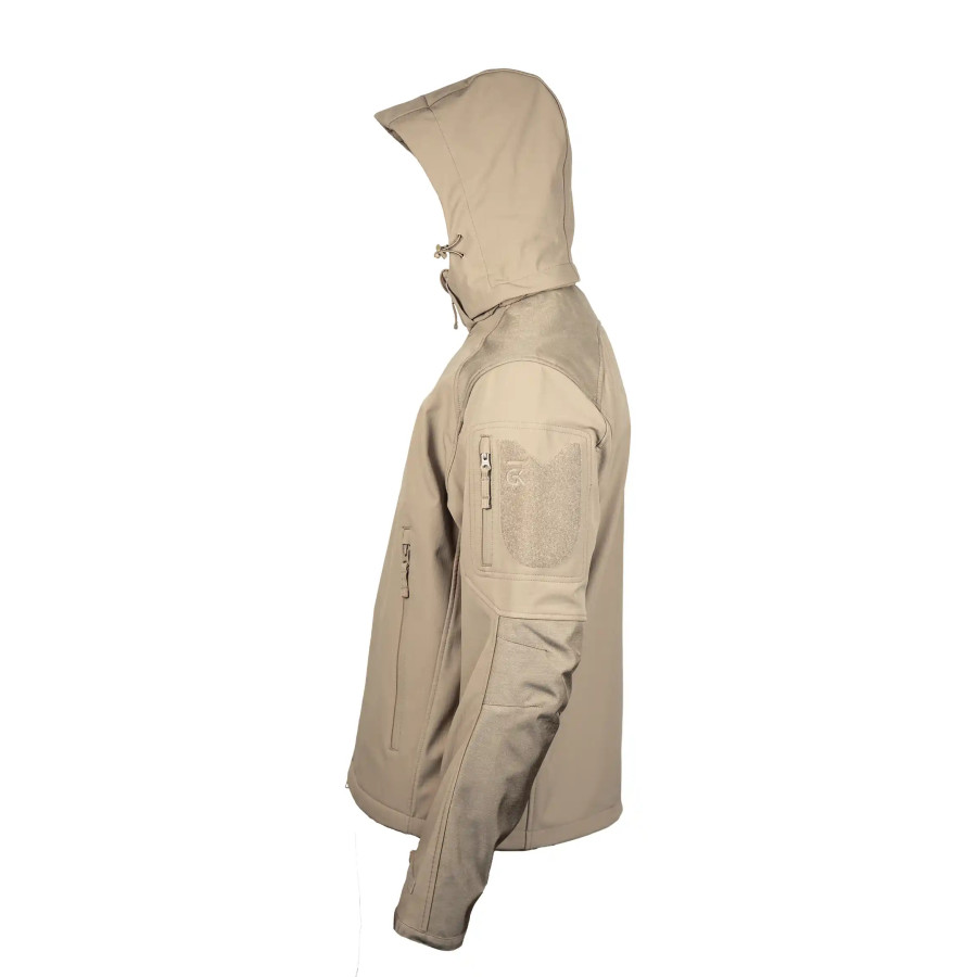 Veste Softshell Ripstop GK DUTYCALL Coyote - Imperméable et Résistante Veste Softshell Ripstop GK DUTYCALL Coyote - Imperméable et Résistante
