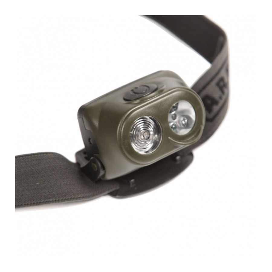 LAMPE FRONTALE MILITAIRE 1 WATT + 4 LEDS ARES CAM CE