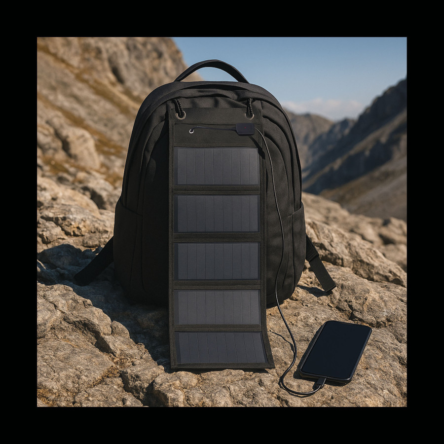 Chargeur solaire portable pliable 12,5W Opex – Énergie solaire nomade Chargeur solaire portable pliable 12,5W Opex – Énergie solaire nomade