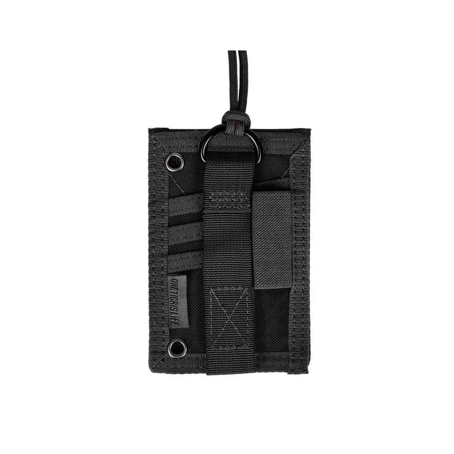 Porte-badge tactique ARES  Noir – Militaire Résistant Porte-badge tactique ARES  Noir – Militaire Résistant