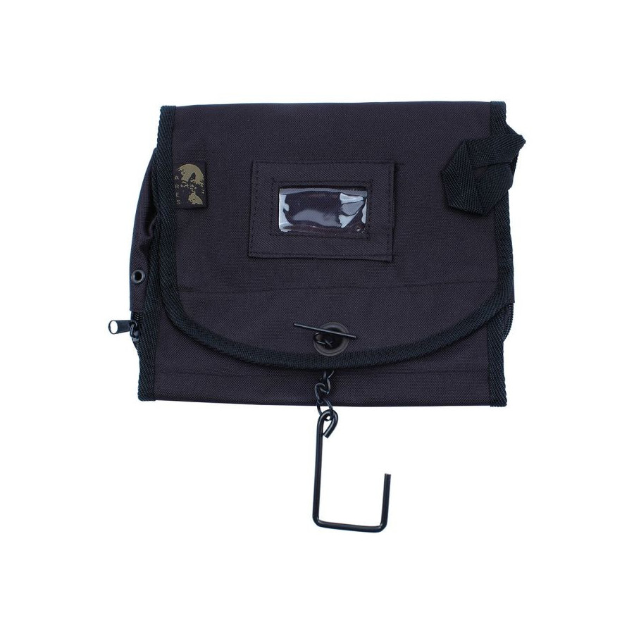 Trousse de toilette militaire murale ARES noire Trousse de toilette militaire murale ARES noire