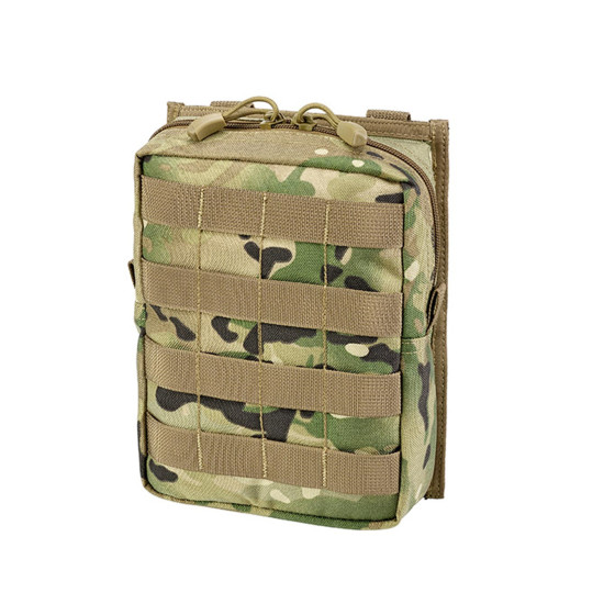 Pochette Tactique DEFCON 5 Compatible MOLLE Multicam