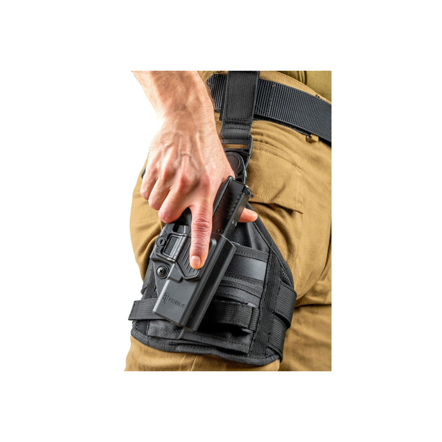 Holster Niveau 2 Passif-Actif pour Glock 19, 17, 26 – Étui Sécurité