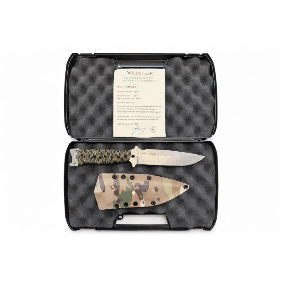 Poignard Wildsteer Tarasco 13 RDP – Édition Limitée Forces Armées
