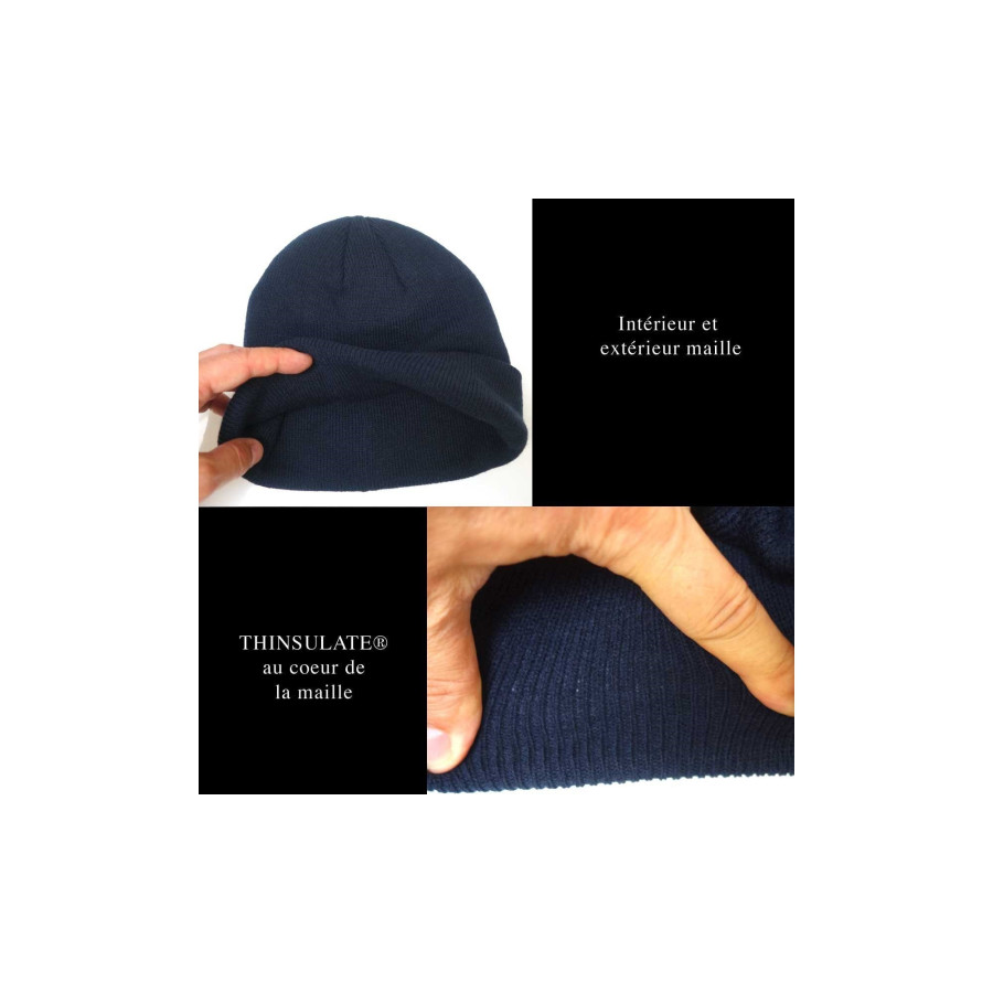 Bonnet Gendarmerie Départementale Bleu Thinsulate® - Marque DCA