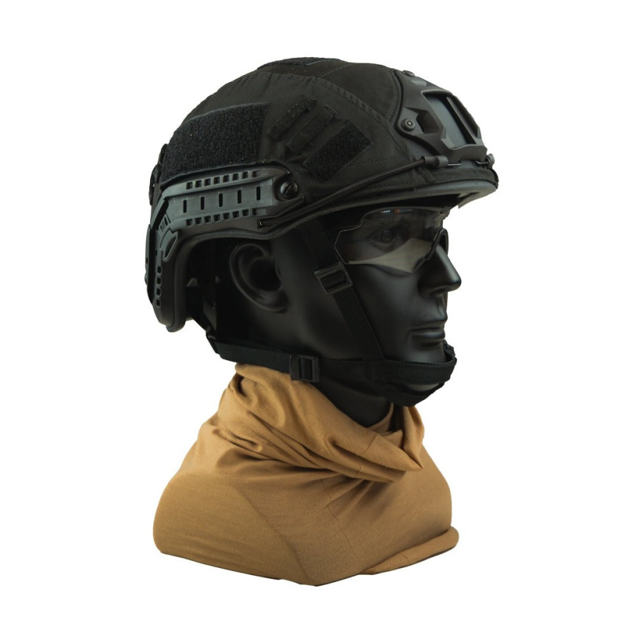 Couvre-casque FAST Noir VIG – Militaire & Forces Spéciales