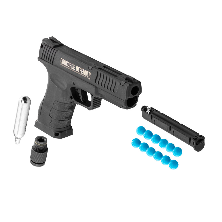 Pistolet de Défense CO₂ Concorde Defender CD50 – Calibre .50 – 13J