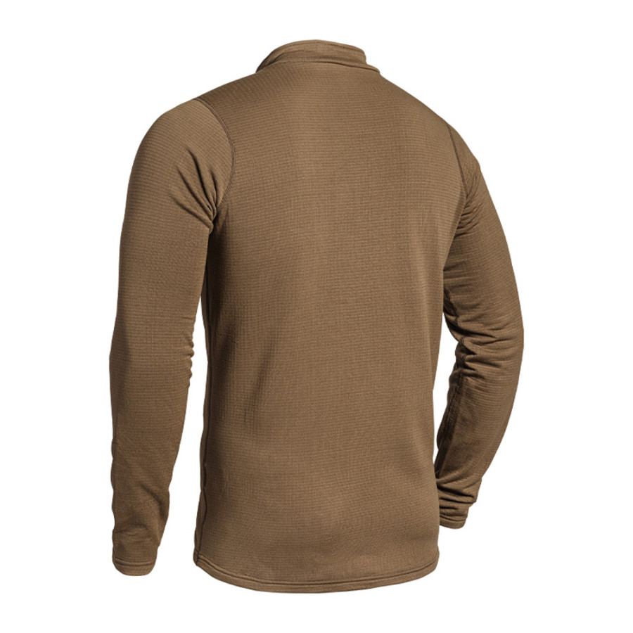 Sweat zippé thermique A10 Equipment THERMO PERFORMER -20°C Tan