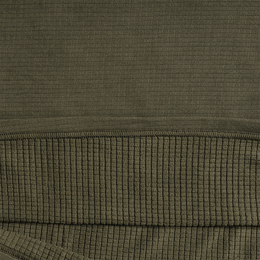 Sweat thermique zippé militaire vert kaki – A10 Equipment