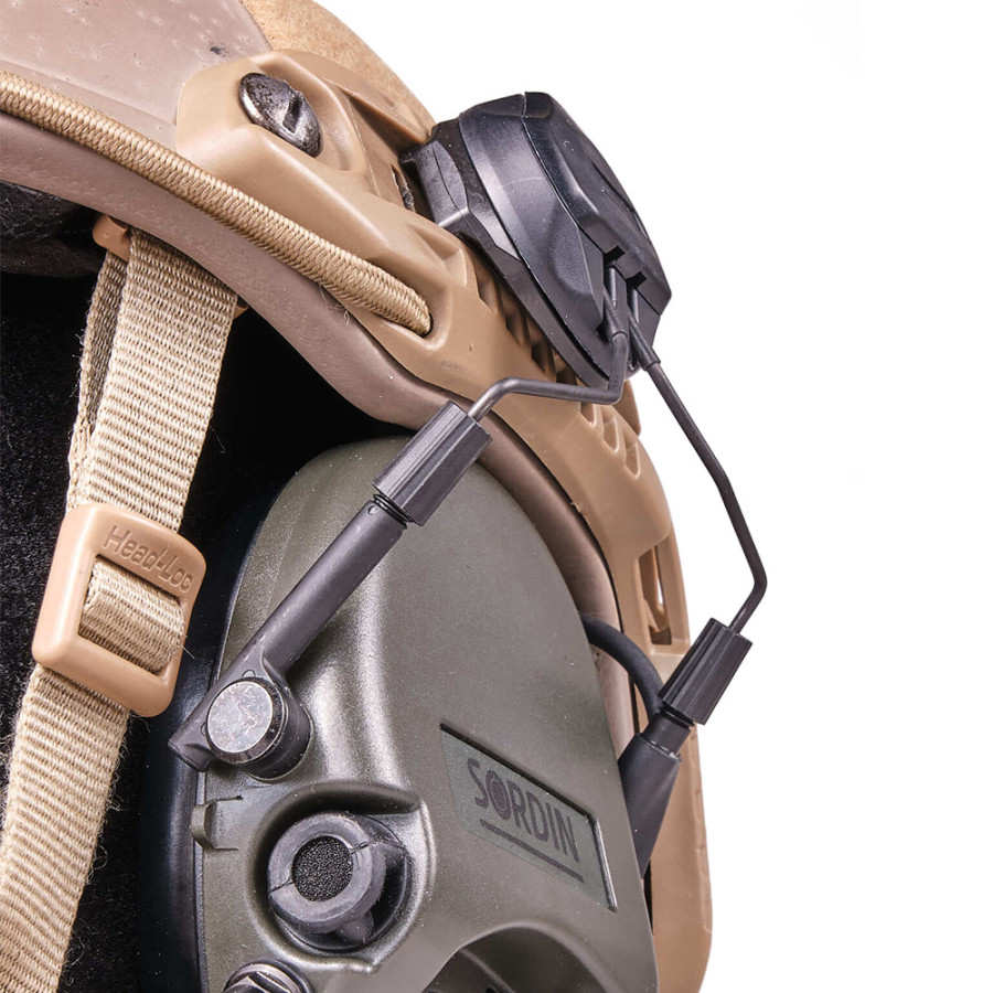 Ensemble support + casque anti bruits